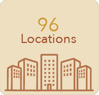 96 locations